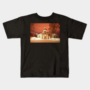 The Church of the Eerie Red Skies Kids T-Shirt